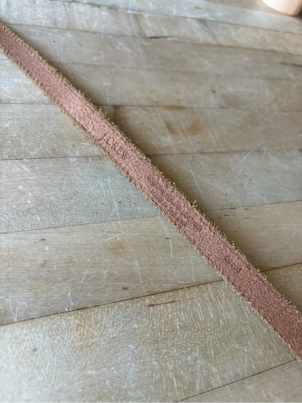 Vintage Leather Belt - Picture 4 of 6